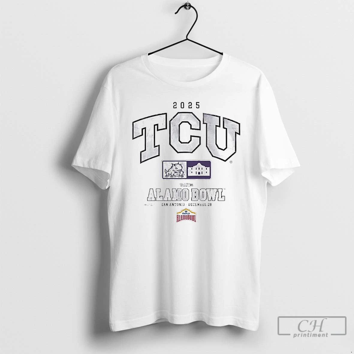 Classic Tcu Horned Frogs 2025 Valero Alamo Bowl San Antonio T-Shirts, Hoodie, Sweatshirt | PopFlextees.com