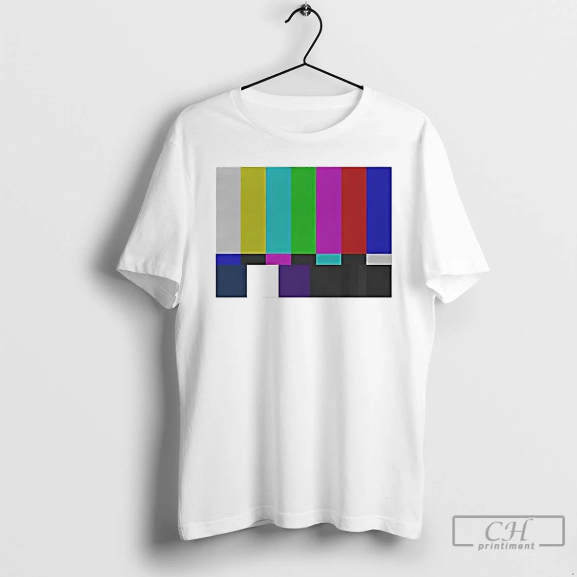 Classic Tv Test Pattern Color Bar T-Shirts, Hoodie, Sweatshirt | PopFlextees.com