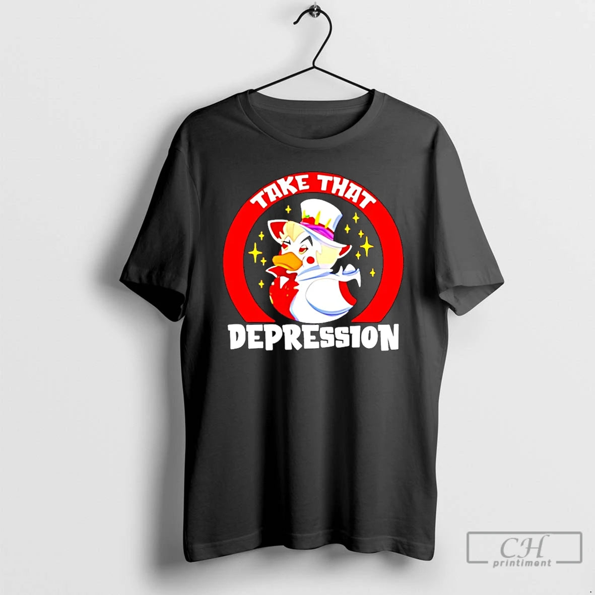 Classic Take That Depression Rubber Duck Funny T-Shirts, Hoodie, Sweatshirt | PopFlextees.com