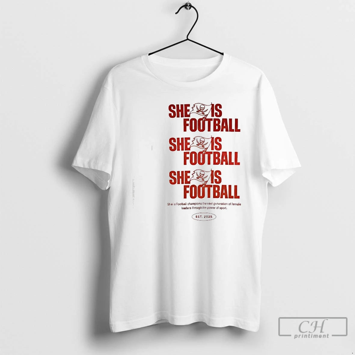 Classic Tampa Bay Buccaneers She Is Football T-Shirts, Hoodie, Sweatshirt | PopFlextees.com