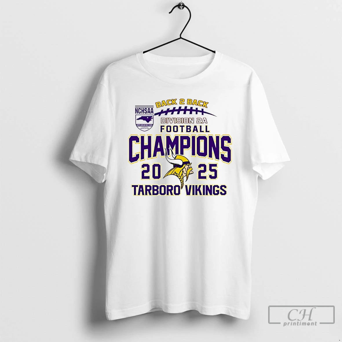 Classic Tarboro Vikings 2025 Nchsaa Division 2a Football Champions T-Shirts, Hoodie, Sweatshirt | PopFlextees.com