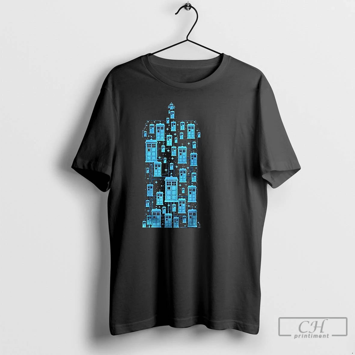 Classic Tardis Time Machine Doctor Who Grapchic T-Shirts, Hoodie, Sweatshirt | PopFlextees.com