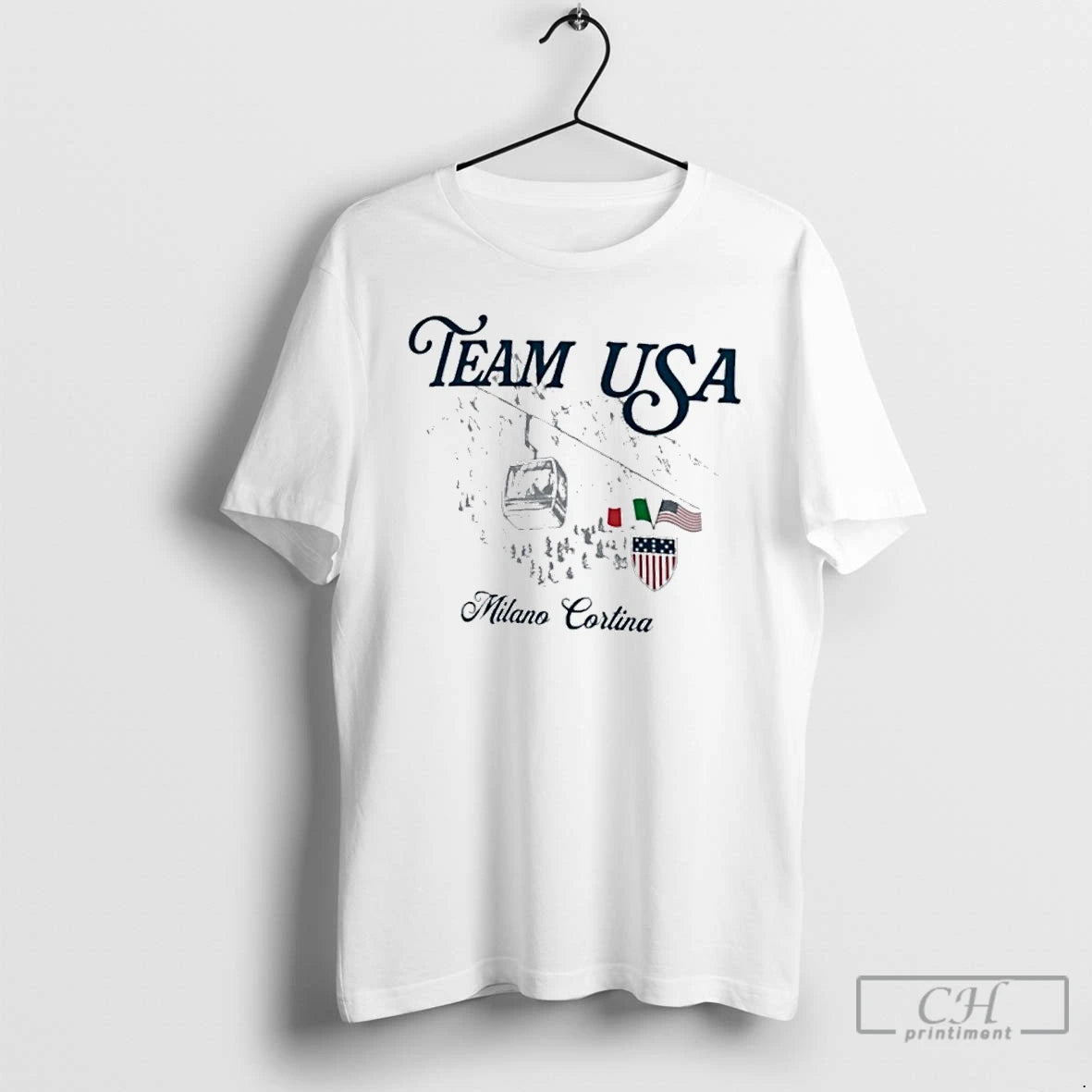 Classic Team Usa 2026 Milano Cortina T-Shirts, Hoodie, Sweatshirt | PopFlextees.com