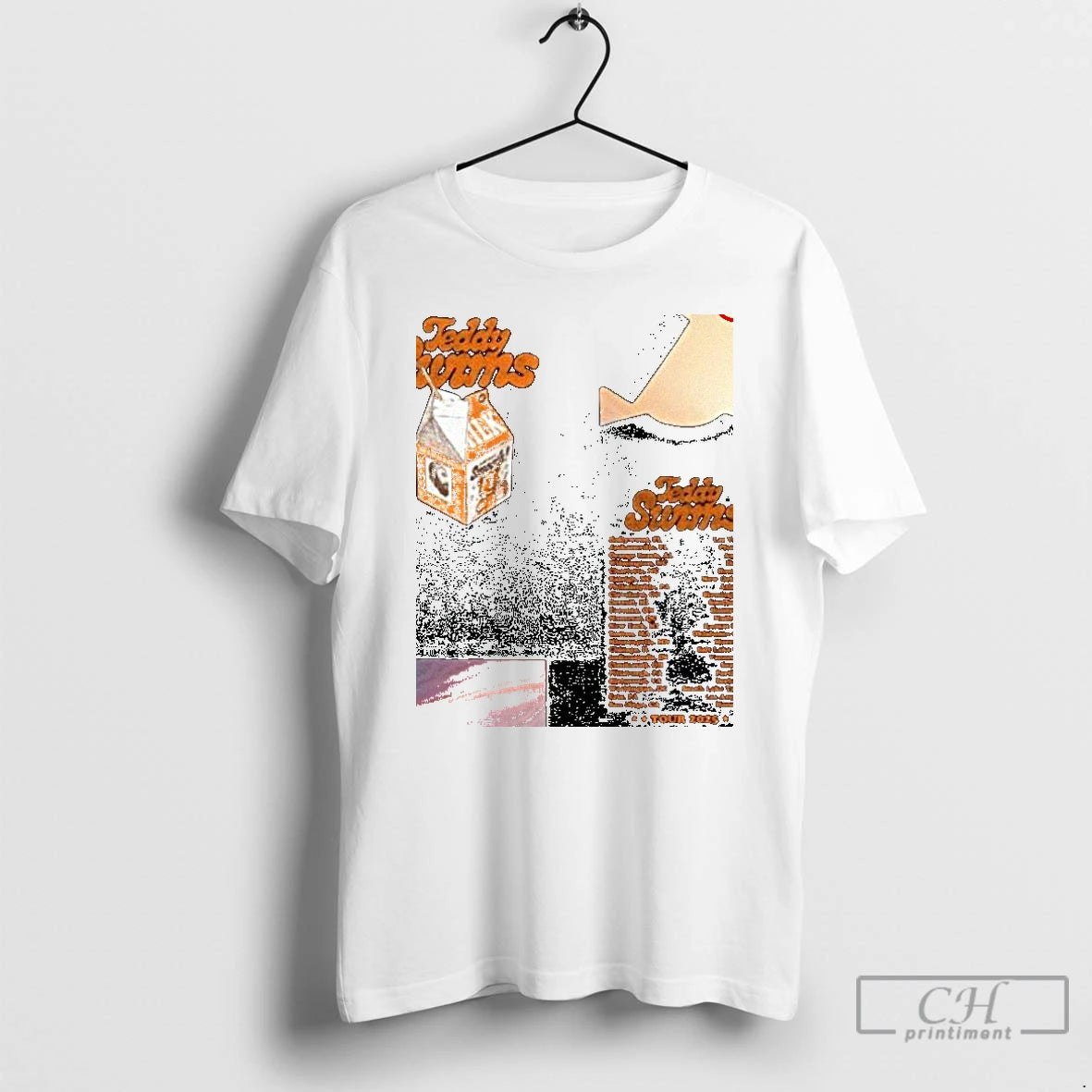 Classic Teddy Swims Tour 2025 Milk Carton T-Shirts, Hoodie, Sweatshirt | PopFlextees.com