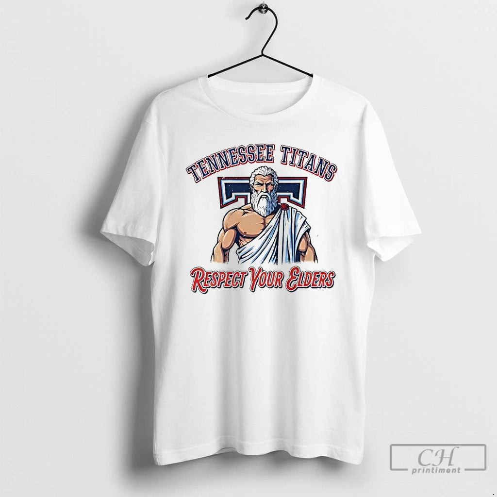 Classic Tennessee Titans Respect Your Elders T-Shirts, Hoodie, Sweatshirt | PopFlextees.com