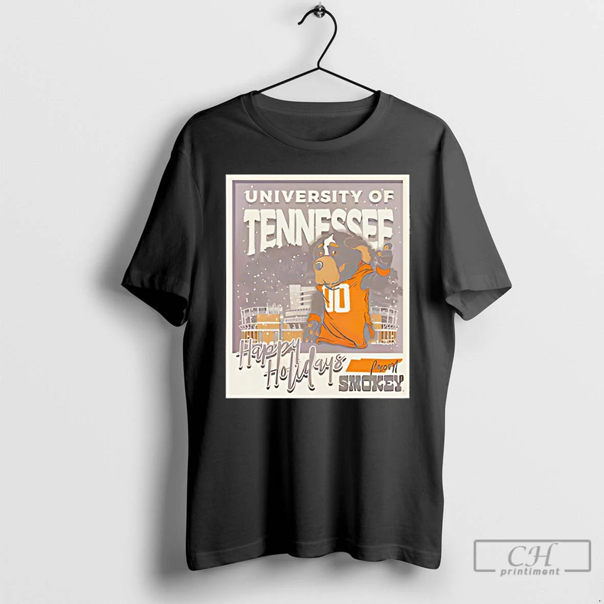 Classic Tennessee Volunteers Snowy Polaroid T-Shirts, Hoodie, Sweatshirt | PopFlextees.com