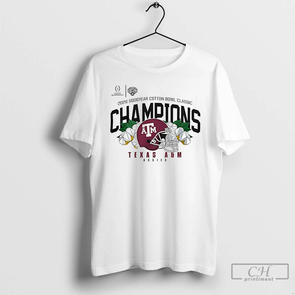Classic Texas Am Aggies Football 2026 Cotton Bowl Champions T-Shirts, Hoodie, Sweatshirt | PopFlextees.com