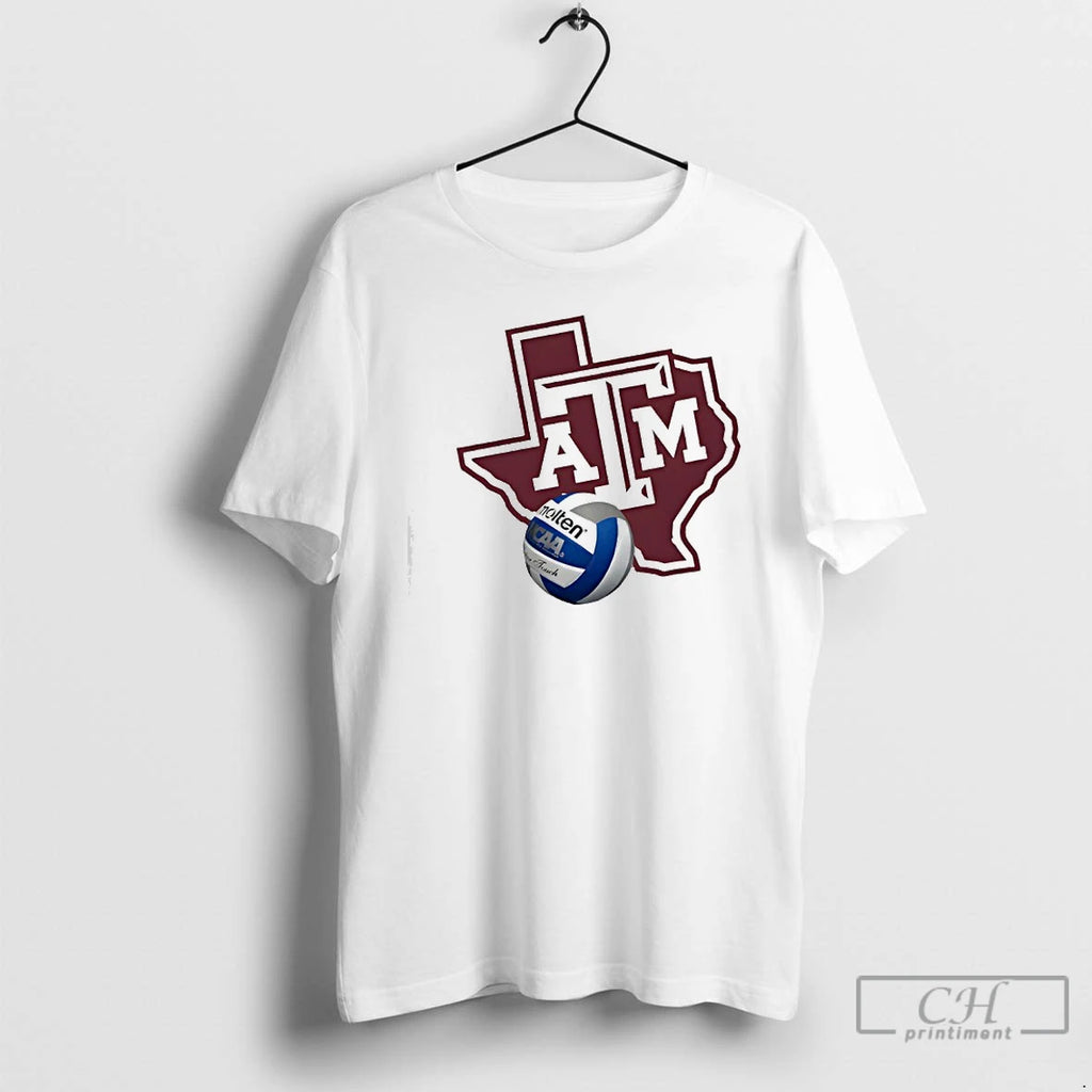 Classic Texas Am Aggies Volleyball Molten Ncaa T-Shirts, Hoodie, Sweatshirt | PopFlextees.com