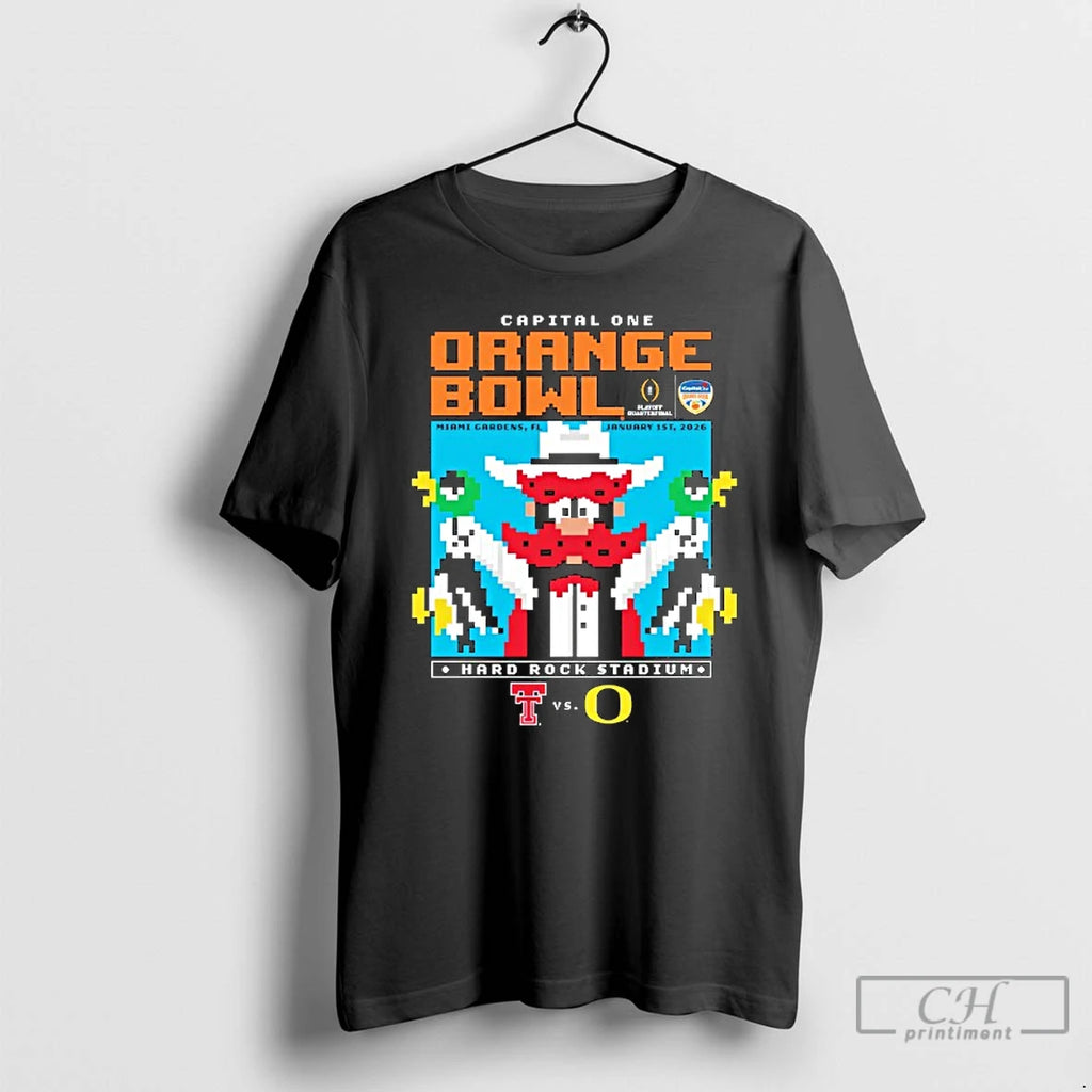 Classic Texas Tech 2025 Orange Bowl Duck Hunt T-Shirts, Hoodie, Sweatshirt | PopFlextees.com