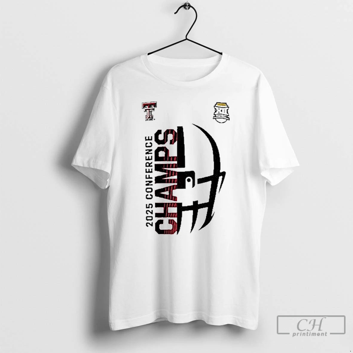 Classic Texas Tech Red Raiders Big 12 Football Champions Face T-Shirts, Hoodie, Sweatshirt | PopFlextees.com