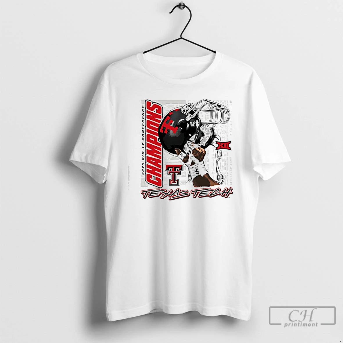 Classic Texas Tech Red Raiders Football 2025 Big 12 Conference Champions T-Shirts, Hoodie, Sweatshirt | PopFlextees.com
