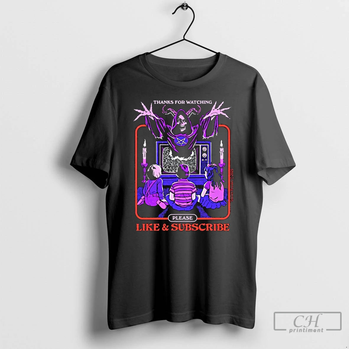 Classic Thanks For Watching Please Like And Subscribe T-Shirts, Hoodie, Sweatshirt | PopFlextees.com