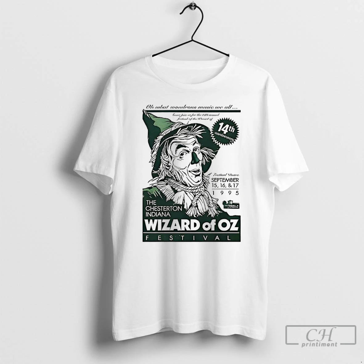 Classic The Chesterton Indiana Wizard Of Oz Festival Comic T-Shirts, Hoodie, Sweatshirt | PopFlextees.com