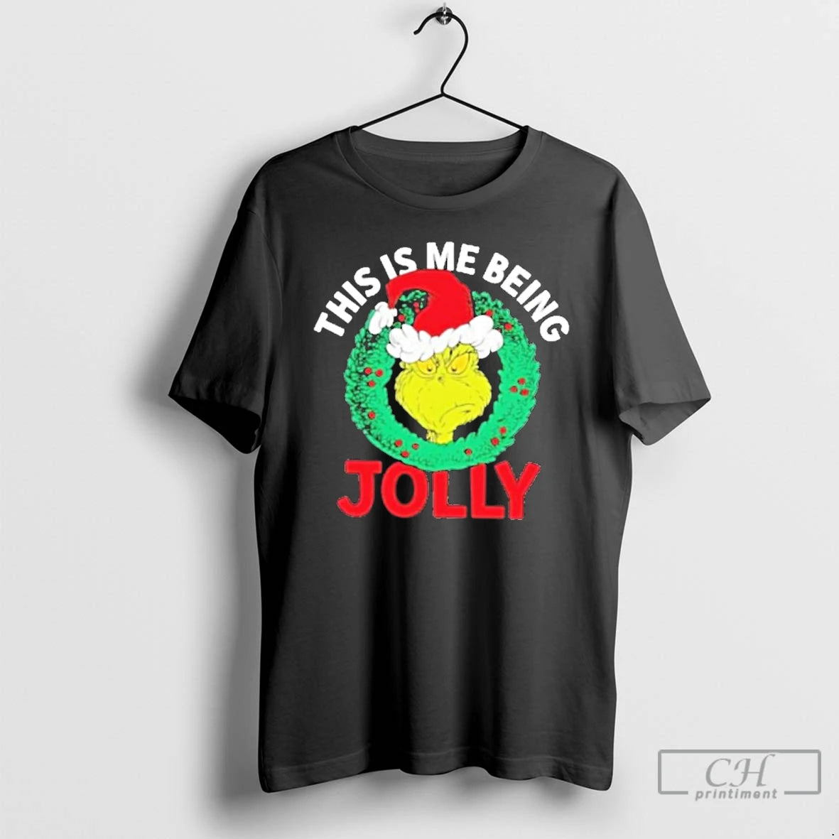 Classic The Grinch This Is Me Being Jolly Christmas T-Shirts, Hoodie, Sweatshirt | PopFlextees.com