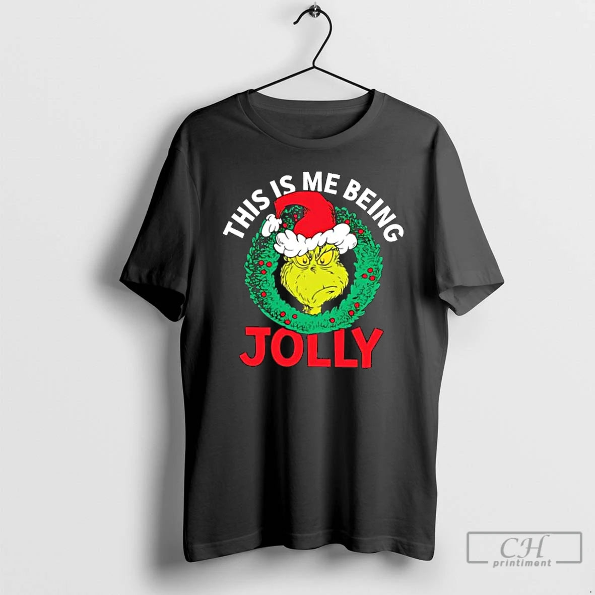 Classic The Grinch This Is Me Being Jolly Christmas Stylish T-Shirts, Hoodie, Sweatshirt | PopFlextees.com