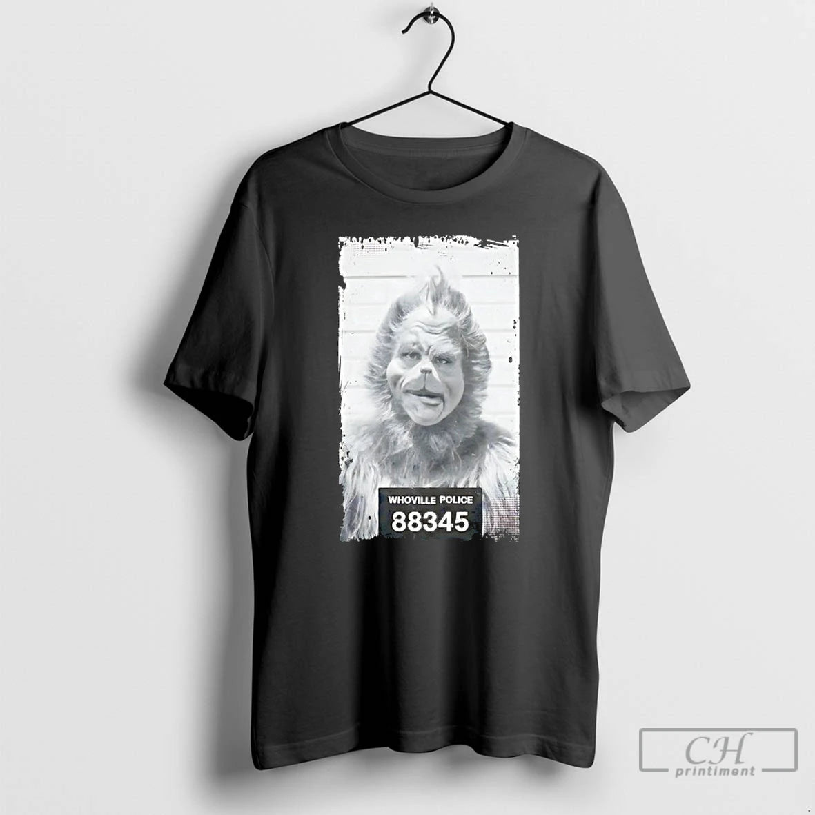 Classic The Grinch Whoville Police 88345 Mugshot T-Shirts, Hoodie, Sweatshirt | PopFlextees.com