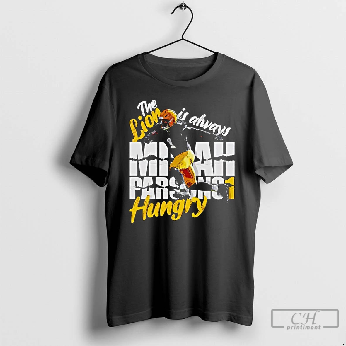 Classic The Lion Is Always Micah Parsons Green Bay Hungry T-Shirts, Hoodie, Sweatshirt | PopFlextees.com