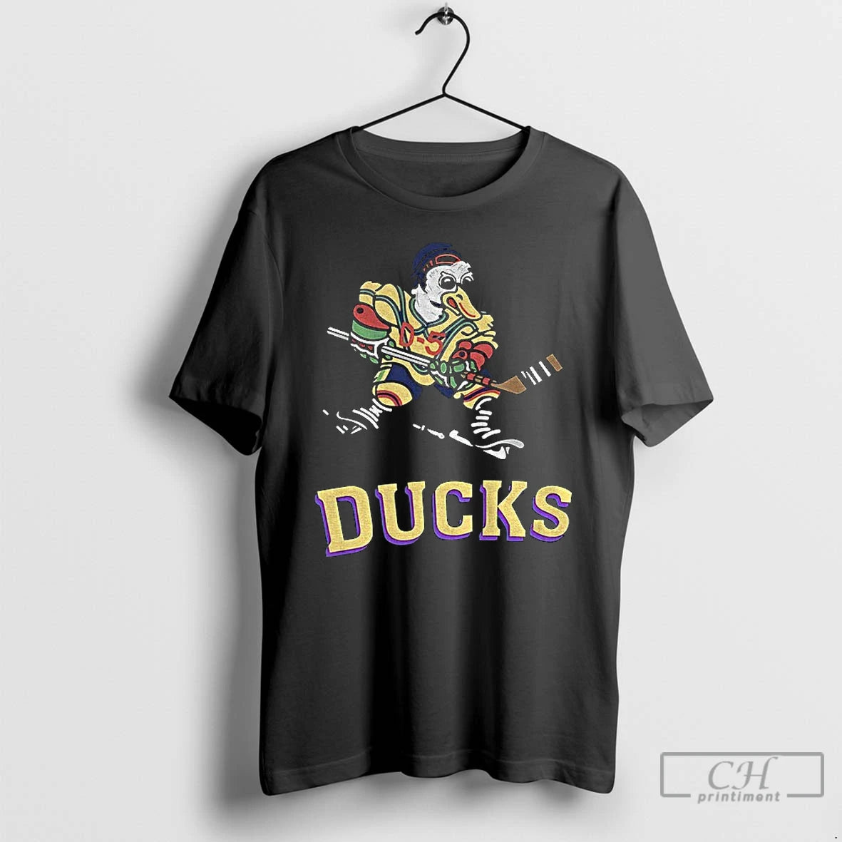 Classic The Mighty Ducks Mascot Nhl Hockey T-Shirts, Hoodie, Sweatshirt | PopFlextees.com