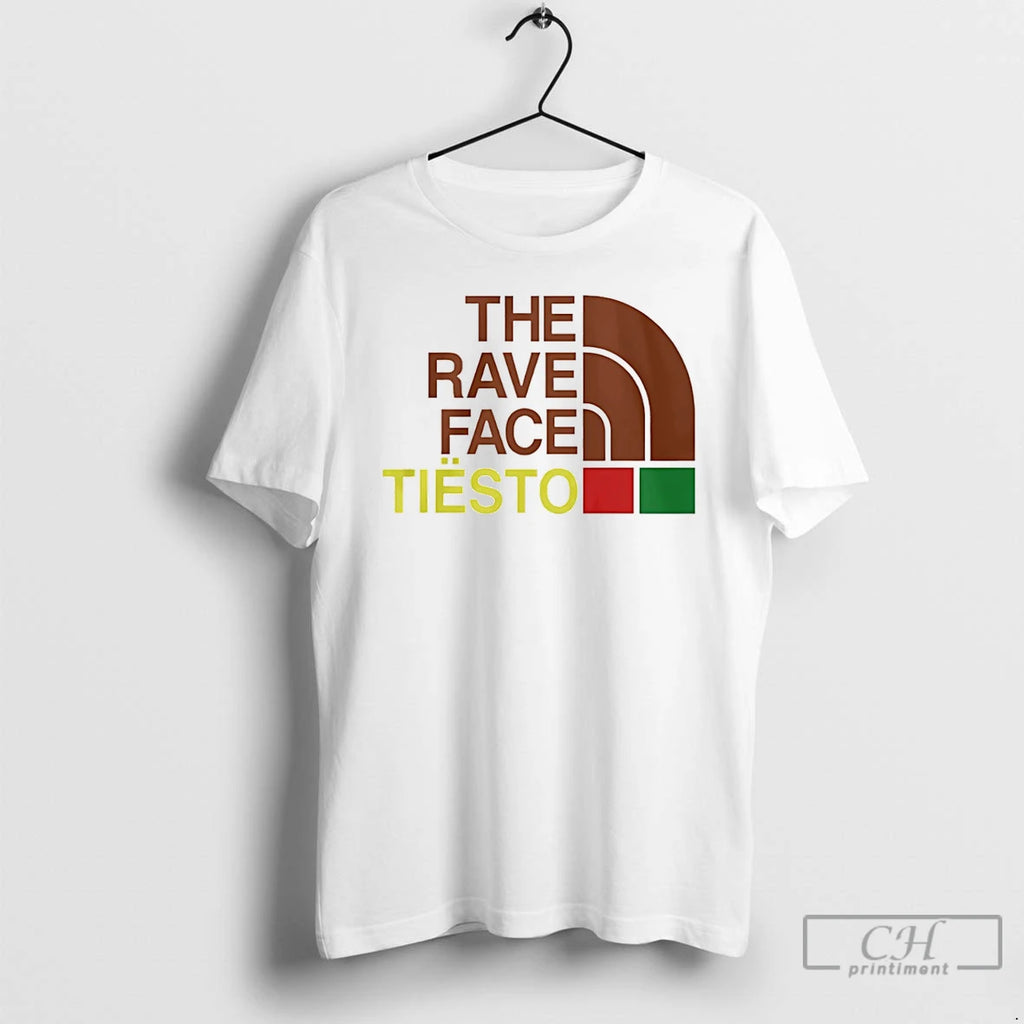 Classic The Rave Face Tiesto Logo T-Shirts, Hoodie, Sweatshirt | PopFlextees.com