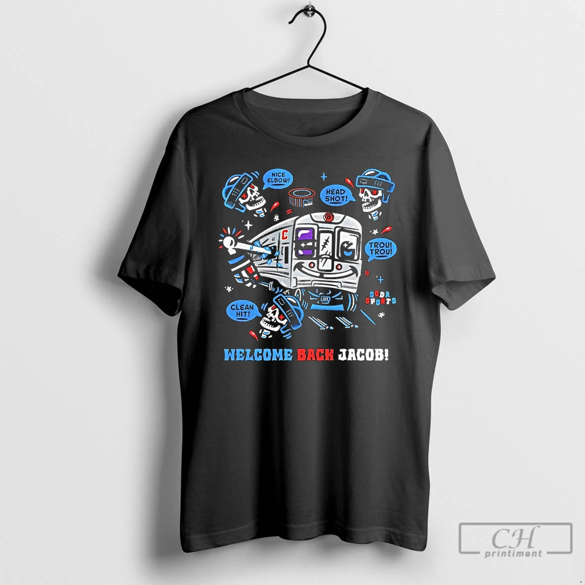 Classic The Trouba Train Welcome Back Jacob New York Rangers T-Shirts, Hoodie, Sweatshirt | PopFlextees.com
