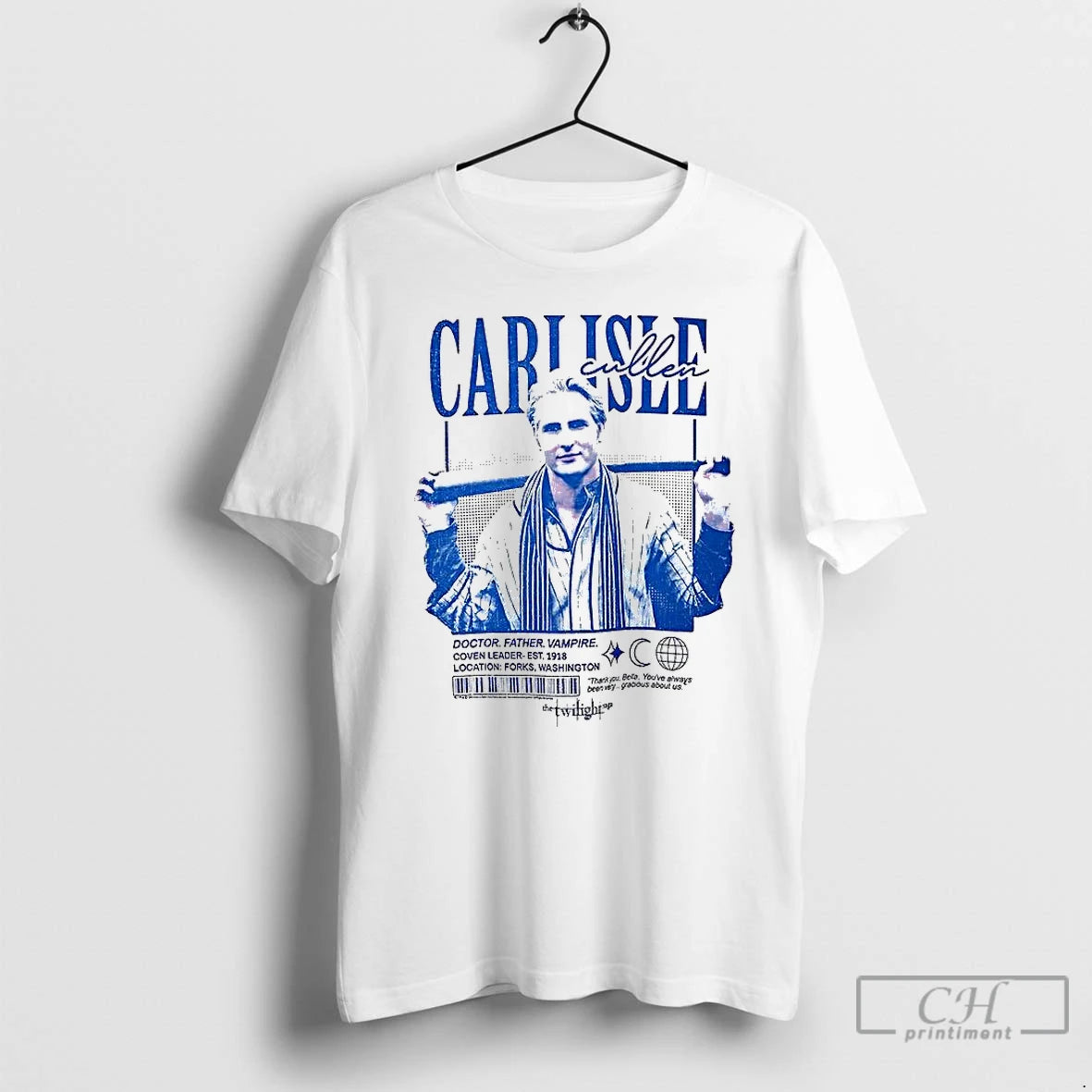 Classic The Twilight Carlisle Cullen T-Shirts, Hoodie, Sweatshirt | PopFlextees.com