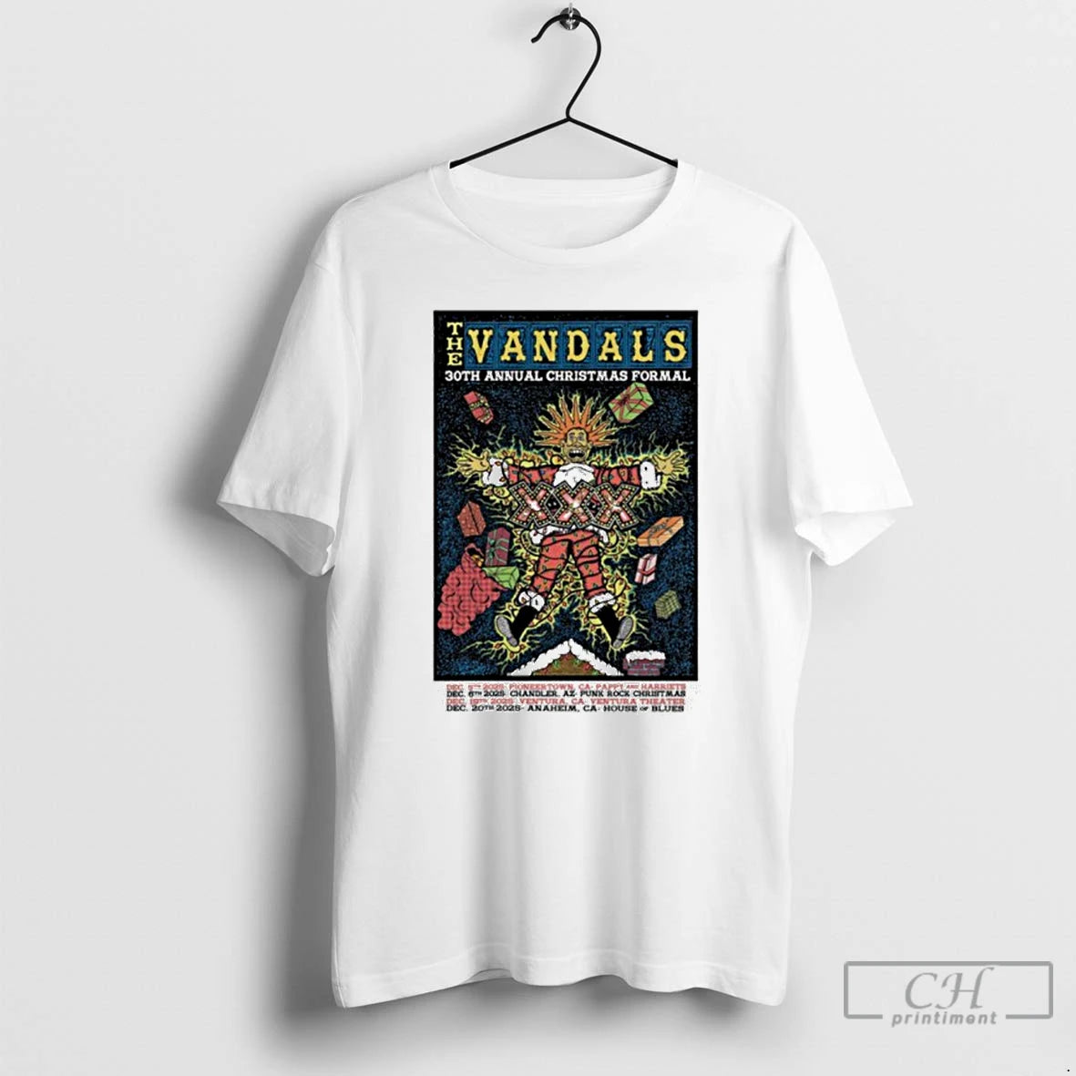 Classic The Vandals Dec 6 2025 In Chandler Az T-Shirts, Hoodie, Sweatshirt | PopFlextees.com