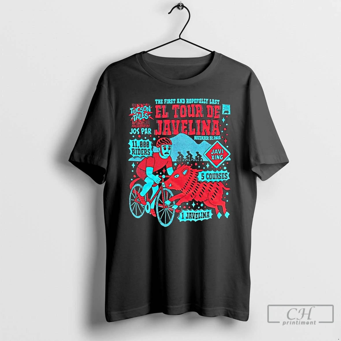 Classic The First And Hopefully Last El Tour De Javelina T-Shirts, Hoodie, Sweatshirt | PopFlextees.com