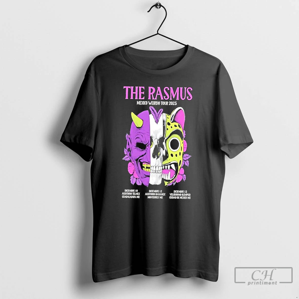 Classic The Rasmus Mexico Weirdo Tour Show December 2025 T-Shirts, Hoodie, Sweatshirt | PopFlextees.com