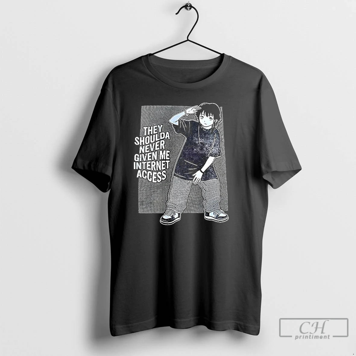 Classic They Shoulda Never Given Me Internet Access T-Shirts, Hoodie, Sweatshirt | PopFlextees.com