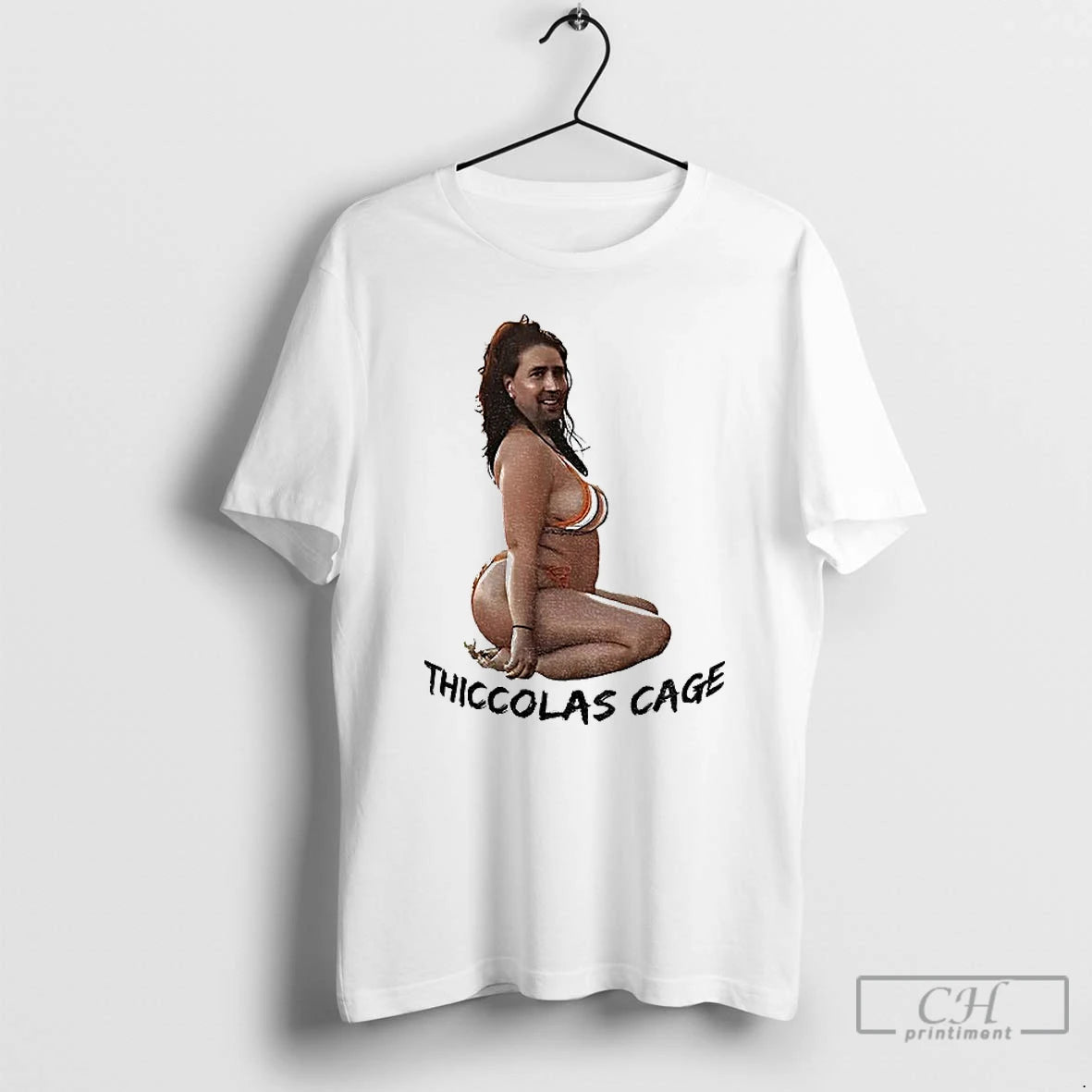 Classic Thiccolas Cage Sexy Nicolas Cage T-Shirts, Hoodie, Sweatshirt | PopFlextees.com
