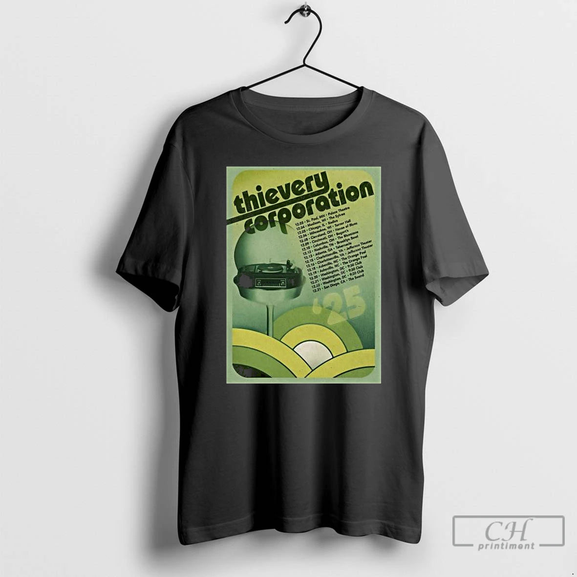 Classic Thievery Corporation December 2025 Shows T-Shirts, Hoodie, Sweatshirt | PopFlextees.com