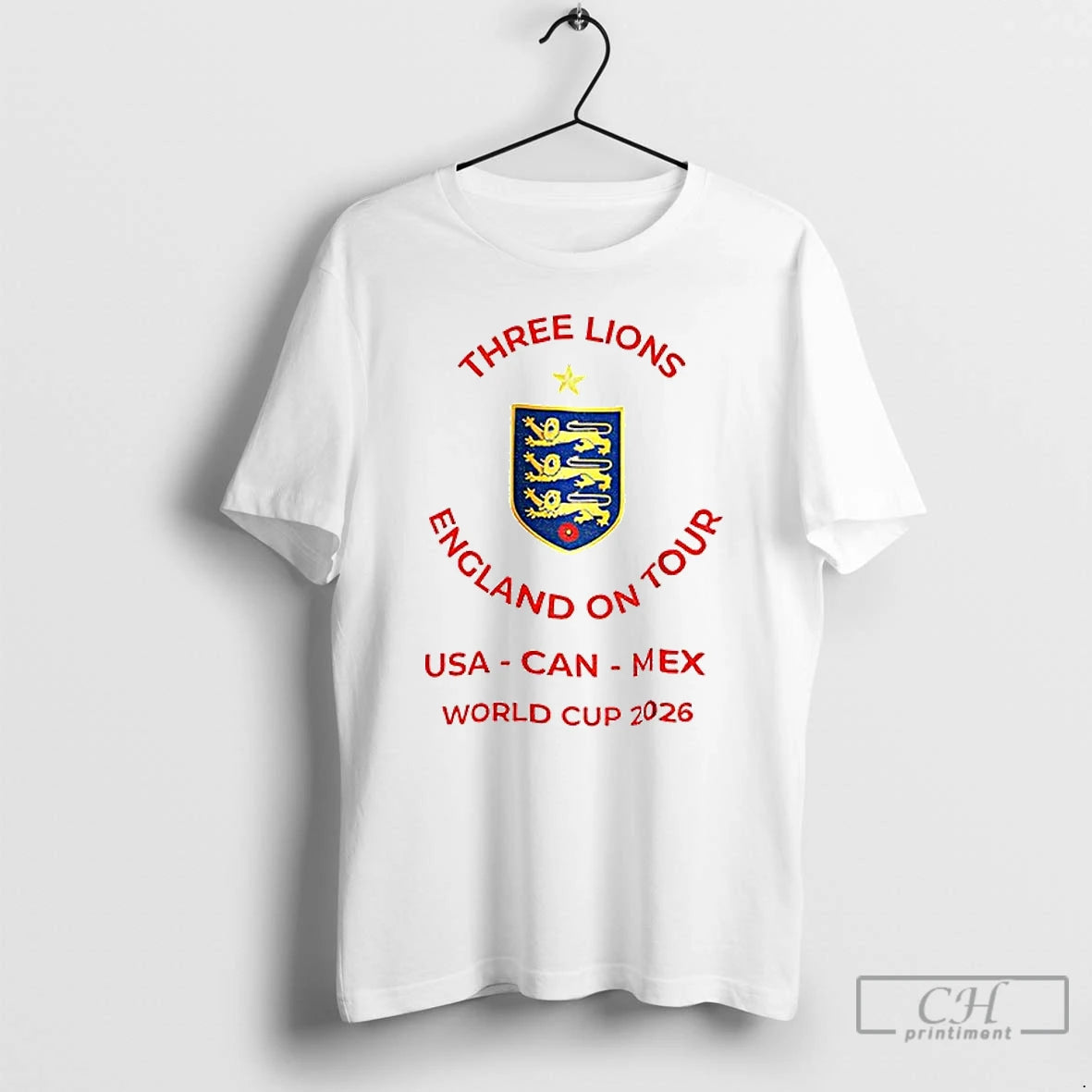 Classic Three Lions England World Cup 2026 Usa Canada Mexico T-Shirts, Hoodie, Sweatshirt | PopFlextees.com