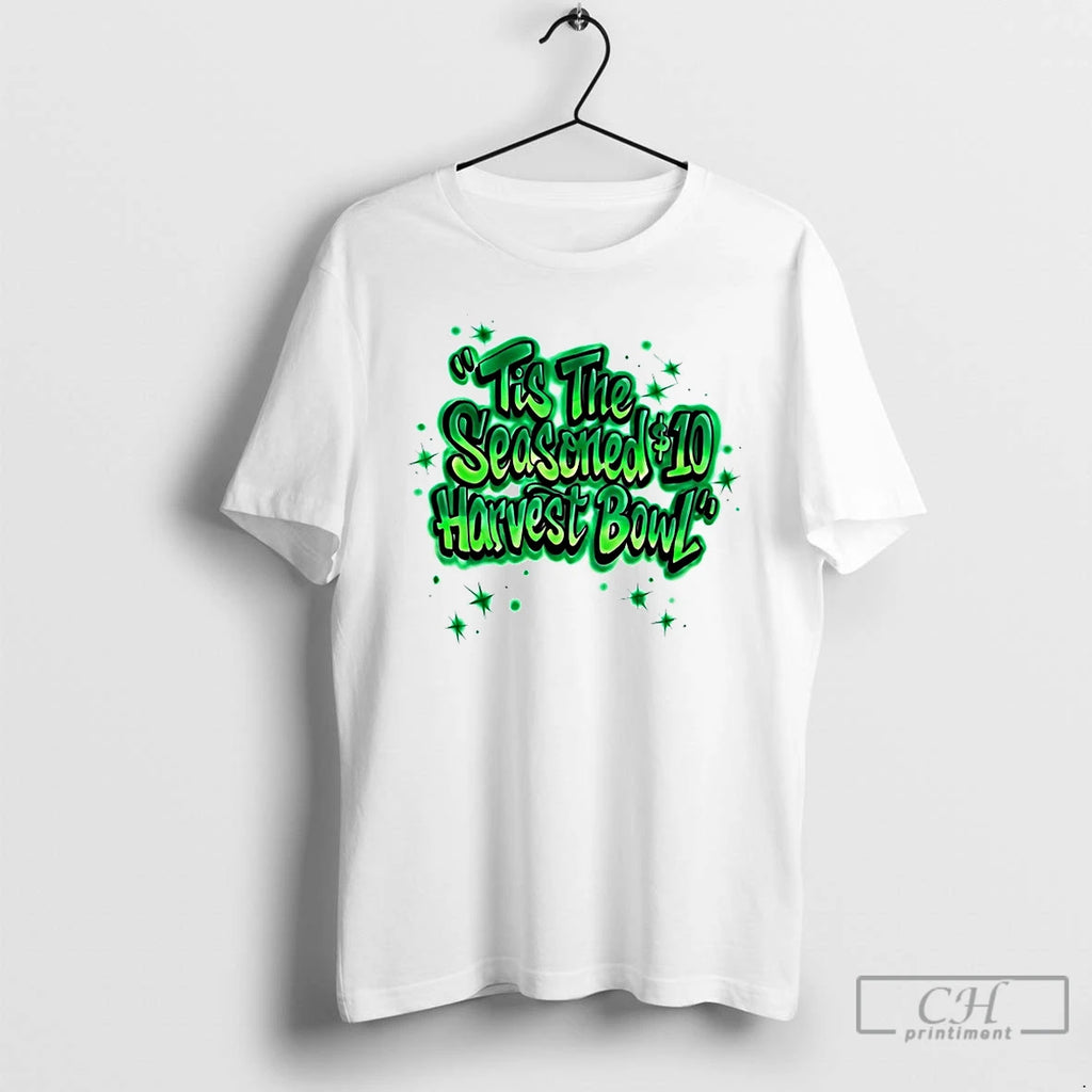 Classic Tis The Seasoned 10 Dollar Harvest Bowl T-Shirts, Hoodie, Sweatshirt | PopFlextees.com