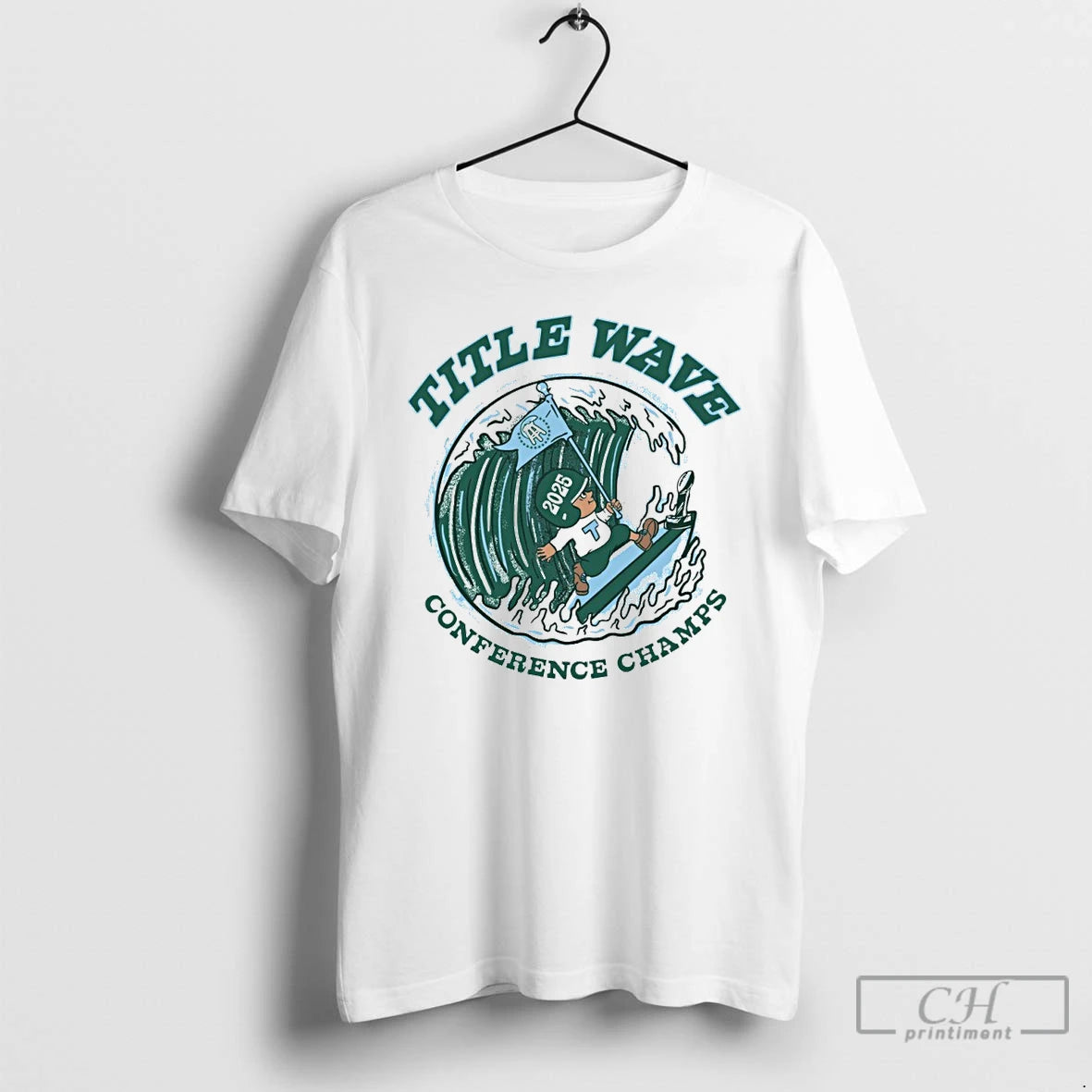 Classic Title Wave Conference Champs 2025 Tulane Green Wave T-Shirts, Hoodie, Sweatshirt | PopFlextees.com