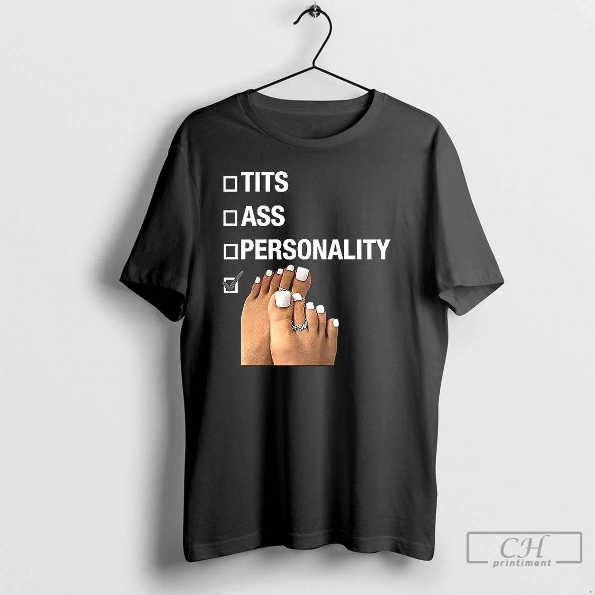 Classic Tits Ass Personality Toes Selection Checklist Meme T-Shirts, Hoodie, Sweatshirt | PopFlextees.com