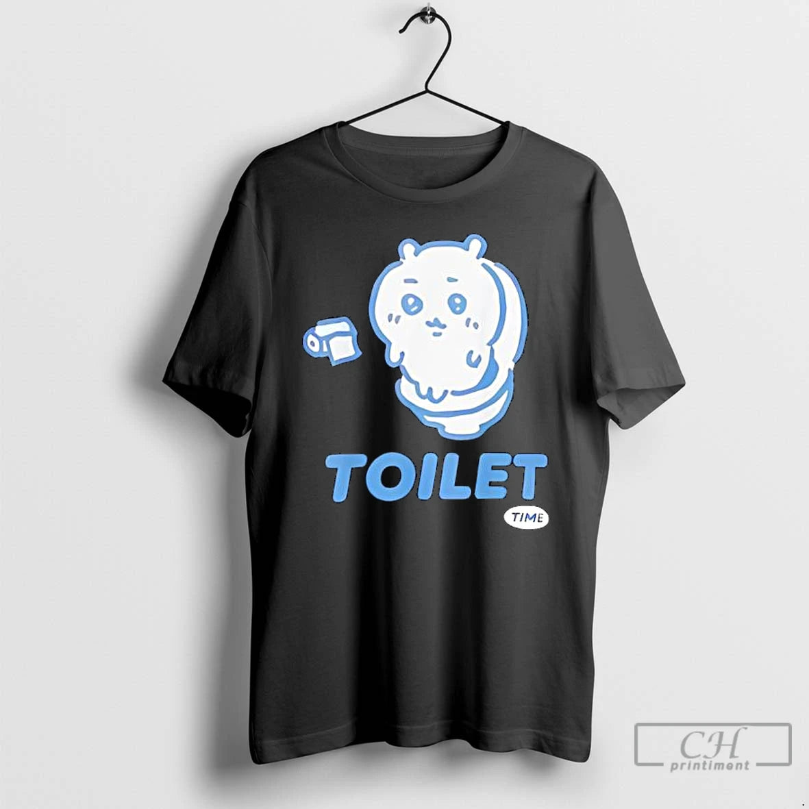 Classic Toilet Time Chikawa Meme Cute T-Shirts, Hoodie, Sweatshirt | PopFlextees.com