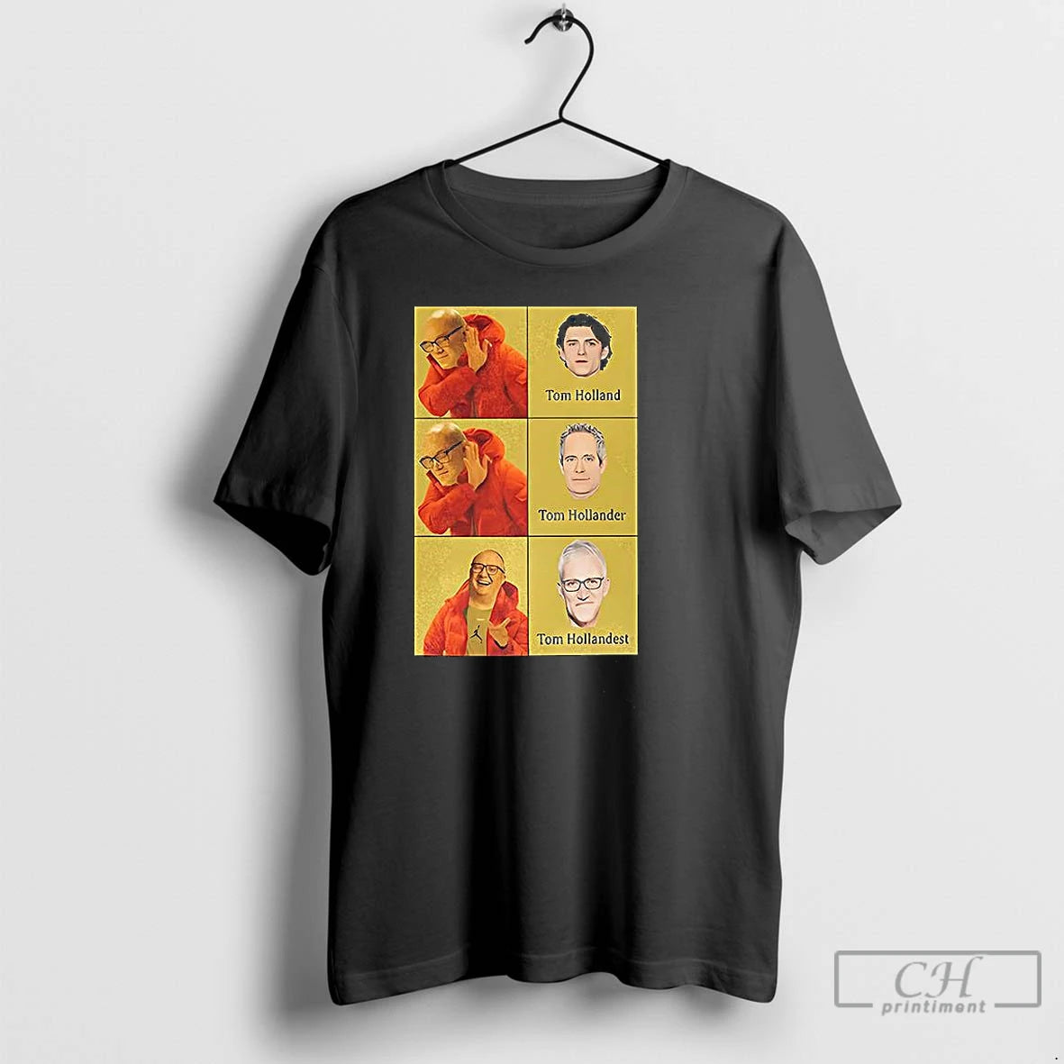 Classic Tom Holland Tom Hollander And Tom Hollandest Meme T-Shirts, Hoodie, Sweatshirt | PopFlextees.com