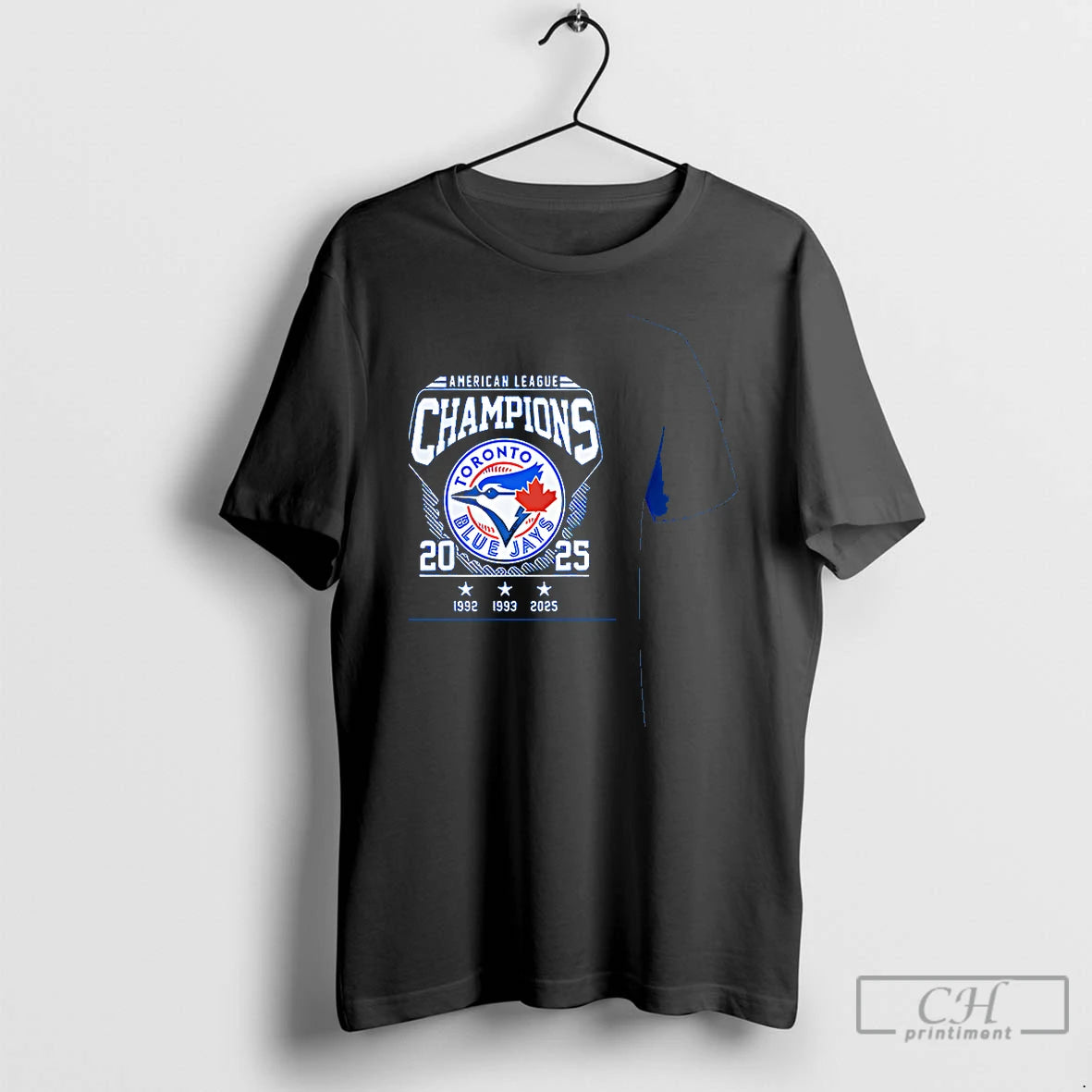 Classic Toronto Blue Jays American League Champions 2025 Double Side T-Shirts, Hoodie, Sweatshirt | PopFlextees.com