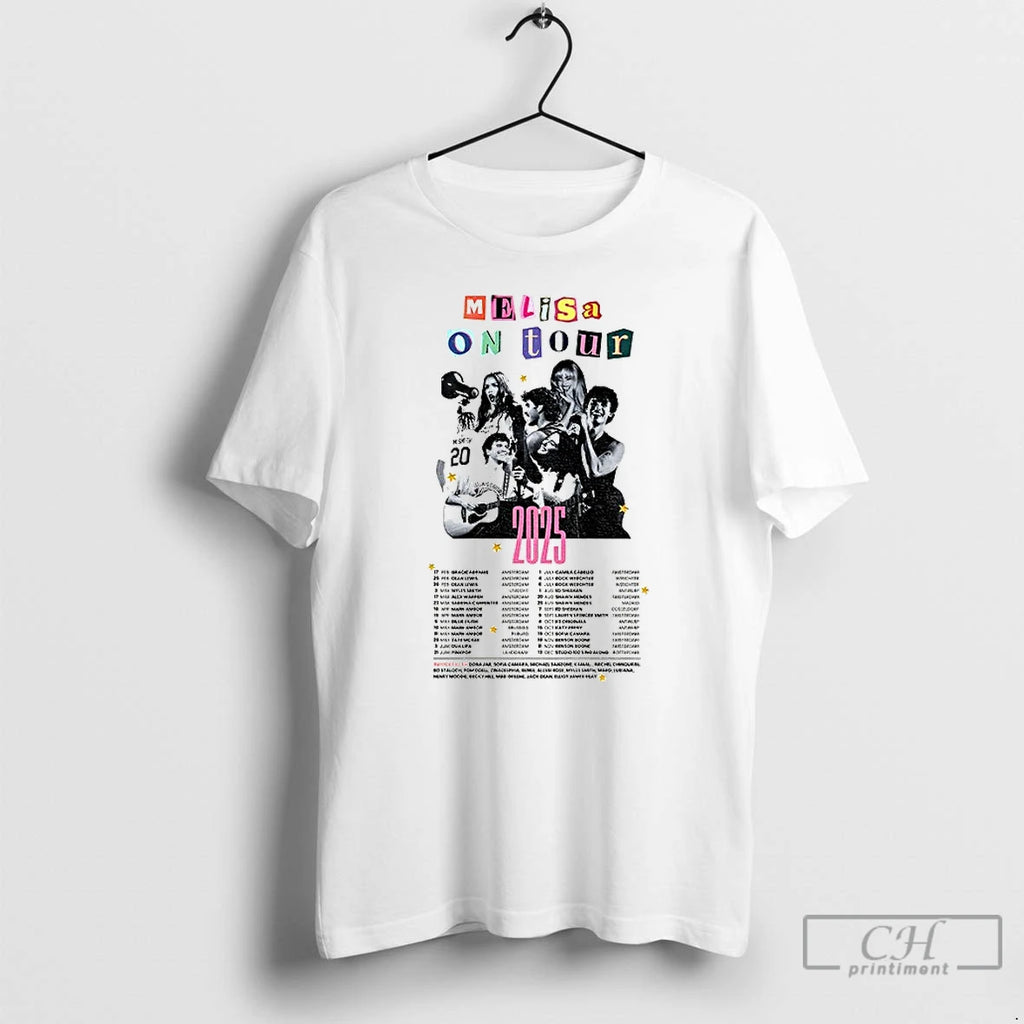 Classic Tour Melisa On Tour 2025 T-Shirts, Hoodie, Sweatshirt | PopFlextees.com