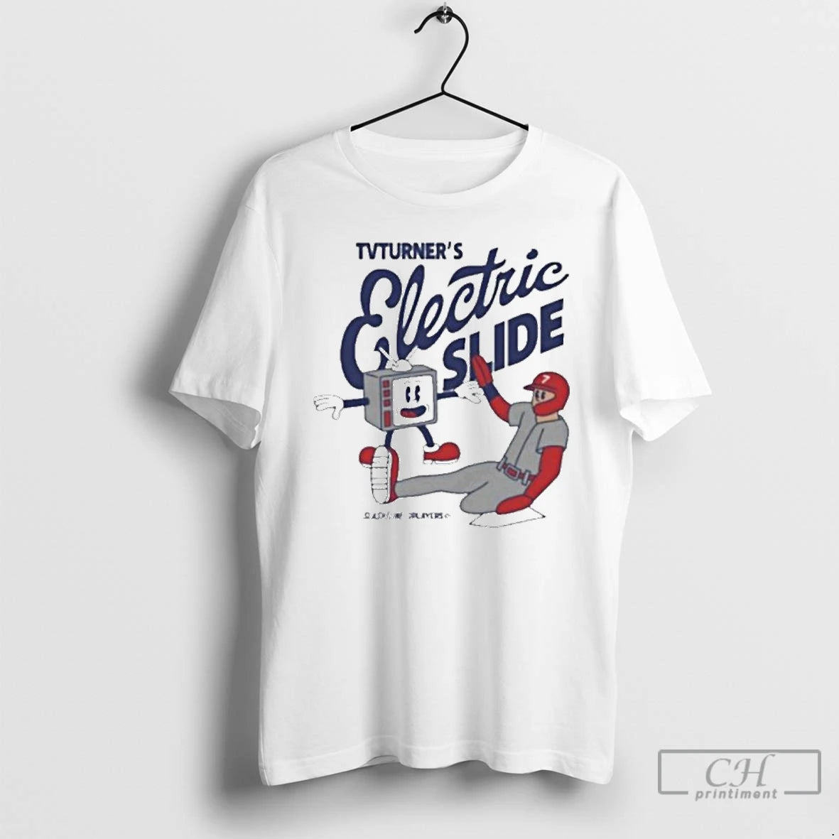 Classic Trea Turner Philadelphia Phillies Baseball Tv Turners Electric Slide Superstar Cartoon Circle T Shirts Hoodie,...