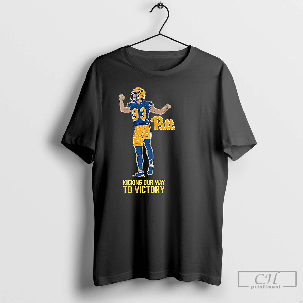 Classic Trey Butkowski Pittsburgh Panthers Football Kicking Our Way To Victory Pose T Shirts Sweater Hoodie, Sweatshirt