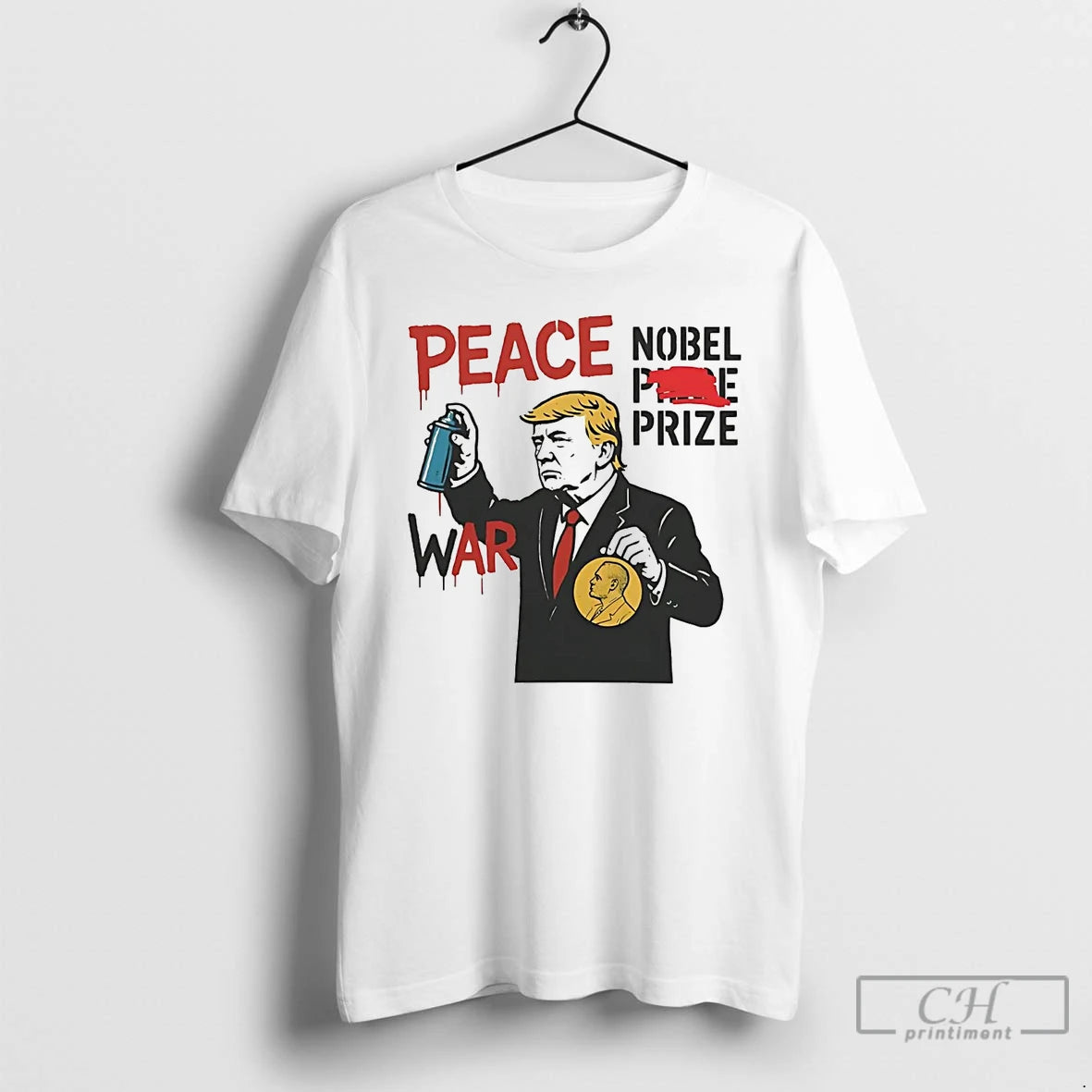 Classic Trump Nobel Peace Prize Ends Gaza War T-Shirts, Hoodie, Sweatshirt | PopFlextees.com