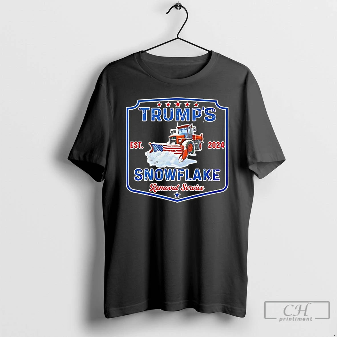 Classic Trumps Snowflake Remound Service Est 2024 T-Shirts, Hoodie, Sweatshirt | PopFlextees.com