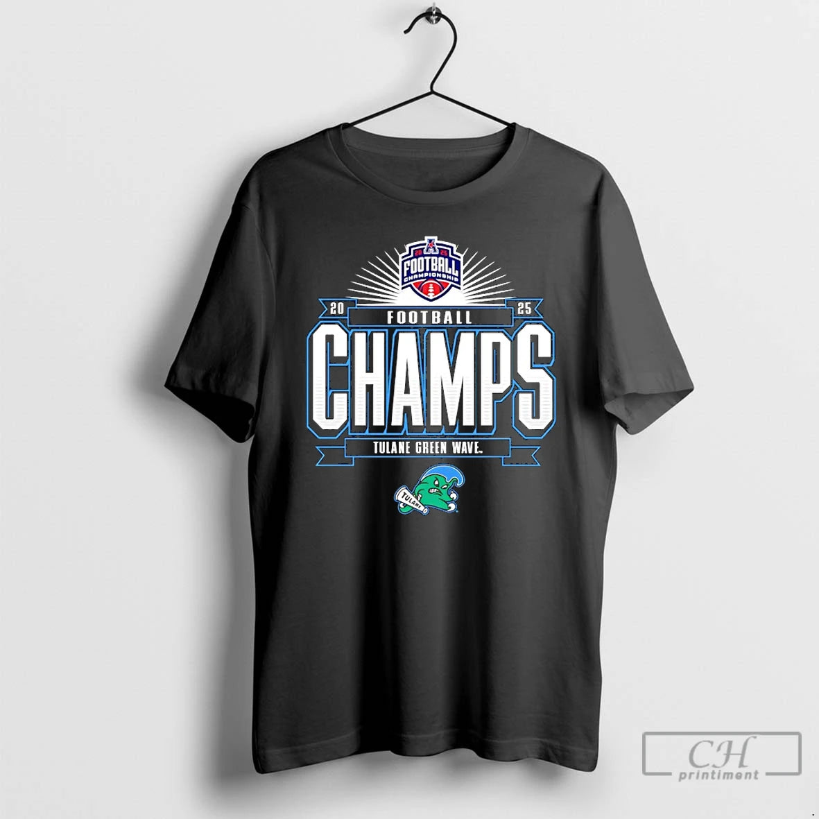 Classic Tulane Green Wave The American Football Champs 2025 T-Shirts, Hoodie, Sweatshirt | PopFlextees.com
