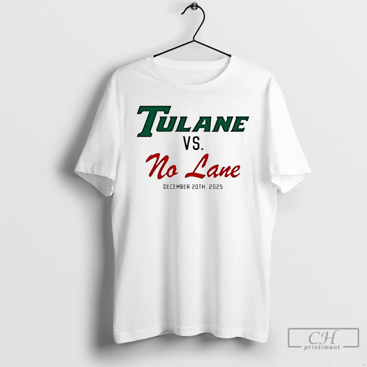 Classic Tulane Green Wave Vs No Lane December 20th 2025 Cfp T-Shirts, Hoodie, Sweatshirt | PopFlextees.com