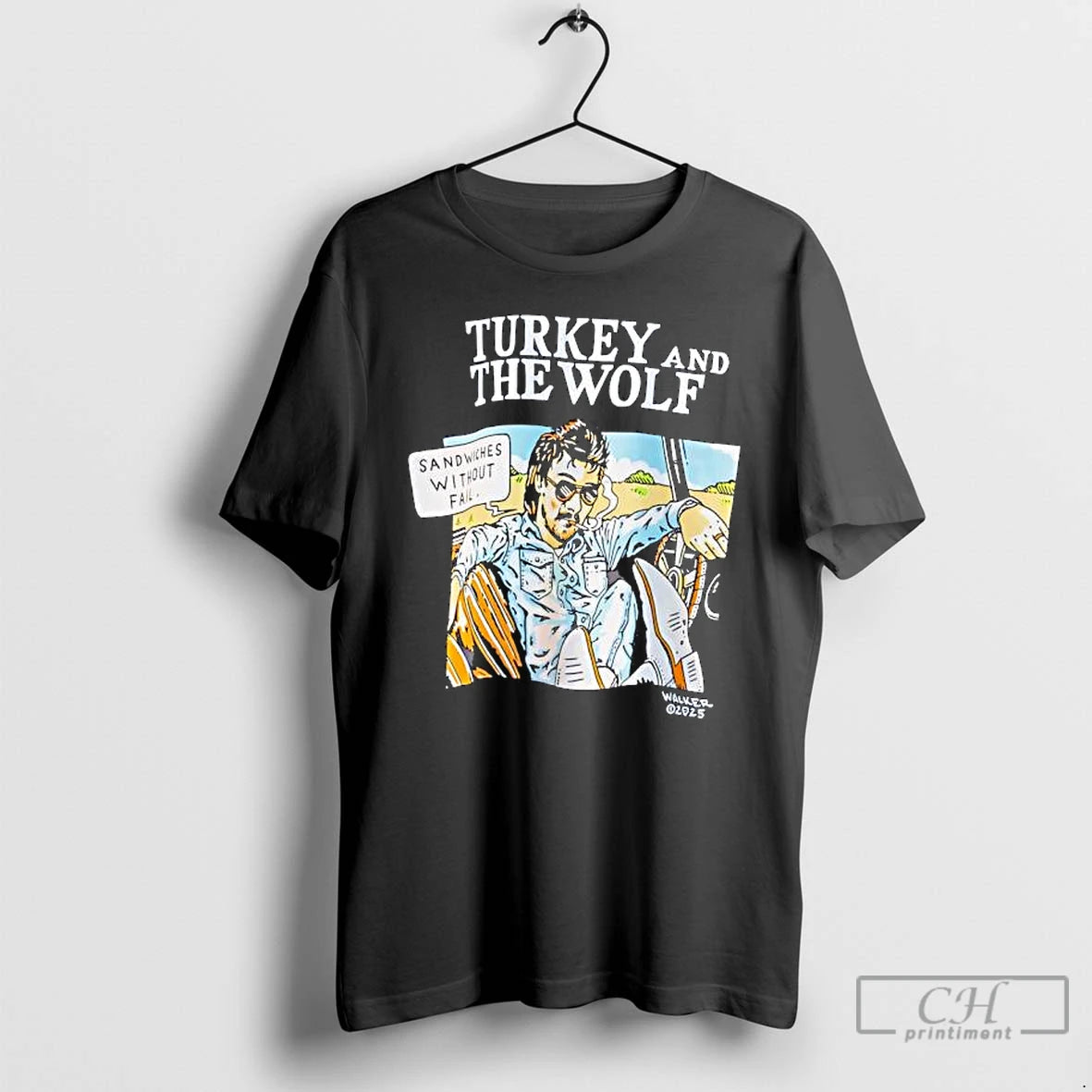 Classic Turkey And The Wolf Sandwich Revenge Graphic T-Shirts, Hoodie, Sweatshirt | PopFlextees.com