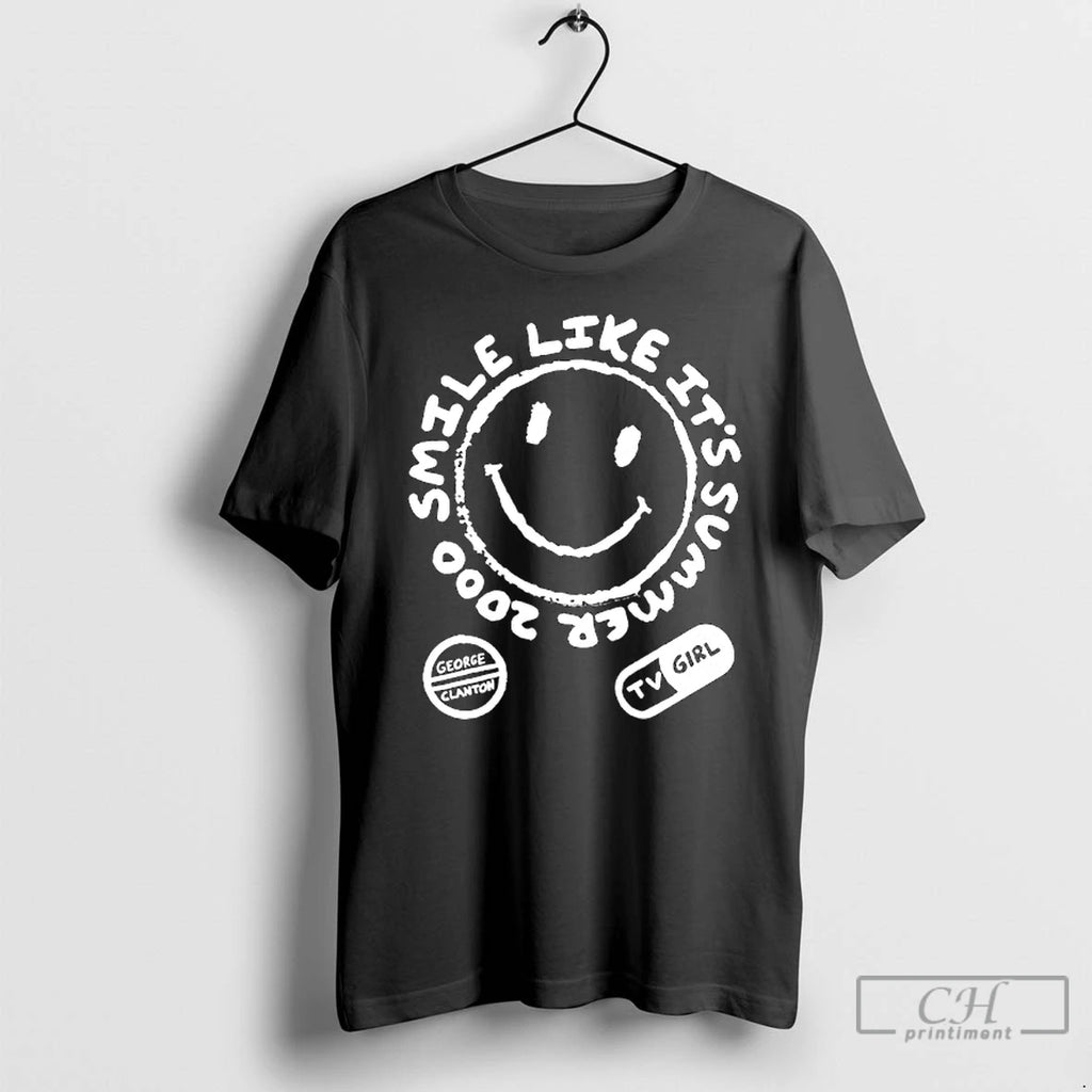 Classic Tv Girl Gray On Black Summer 2000 T-Shirts, Hoodie, Sweatshirt | PopFlextees.com