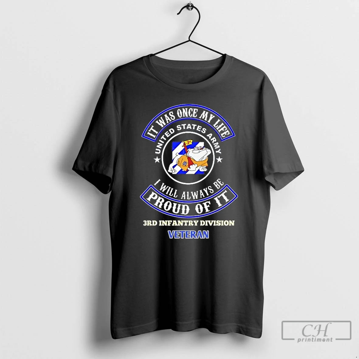 Classic U S Armys 3rd Infantry Division It Was Once My Life Proud Of It T-Shirts, Hoodie, Sweatshirt | PopFlextees.com