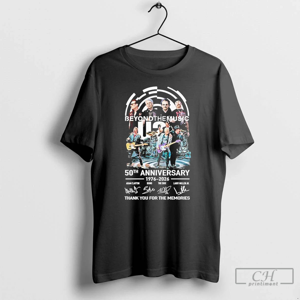 Classic U2 Beyond Music 50th Anniversary 1976 2026 Thank You Memories T-Shirts, Hoodie, Sweatshirt