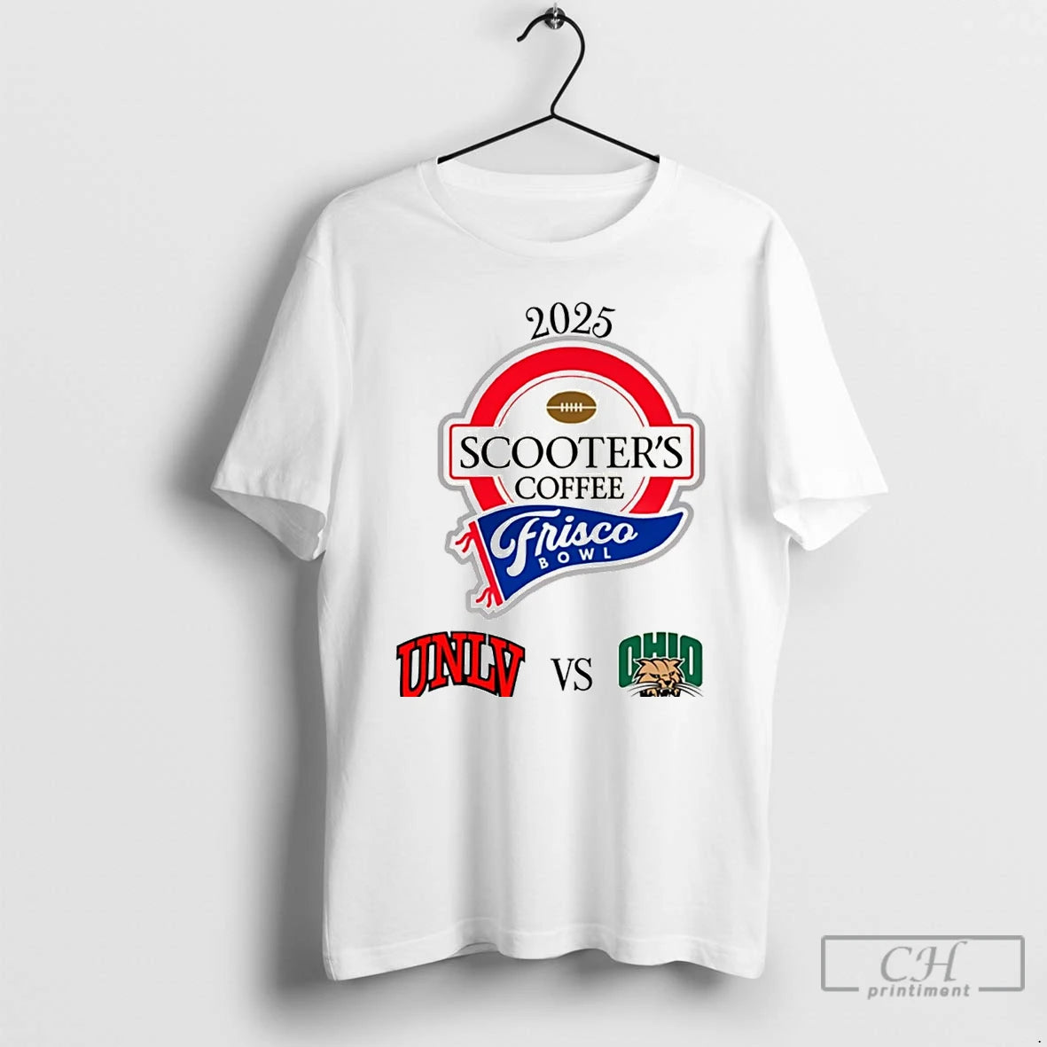 Classic Unlv Rebels Vs Ohio Bobcats 2025 Frisco Bowl T-Shirts, Hoodie, Sweatshirt | PopFlextees.com